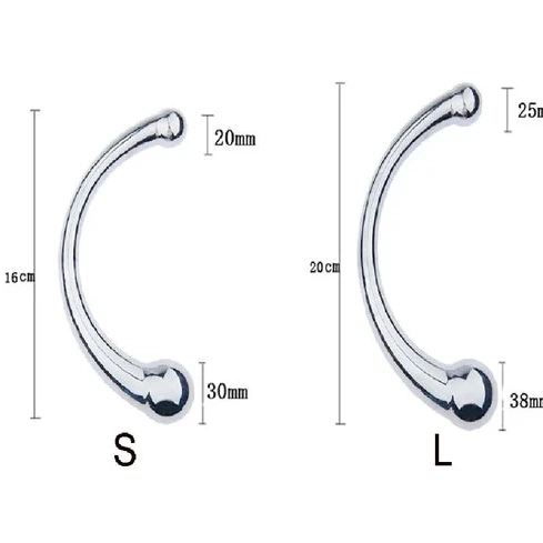 Hook 5858 Steel Ended Double Elegant Anal Stainless 0702